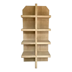 Noir Co. Organic Modern Washed Walnut Pearce Bookcase