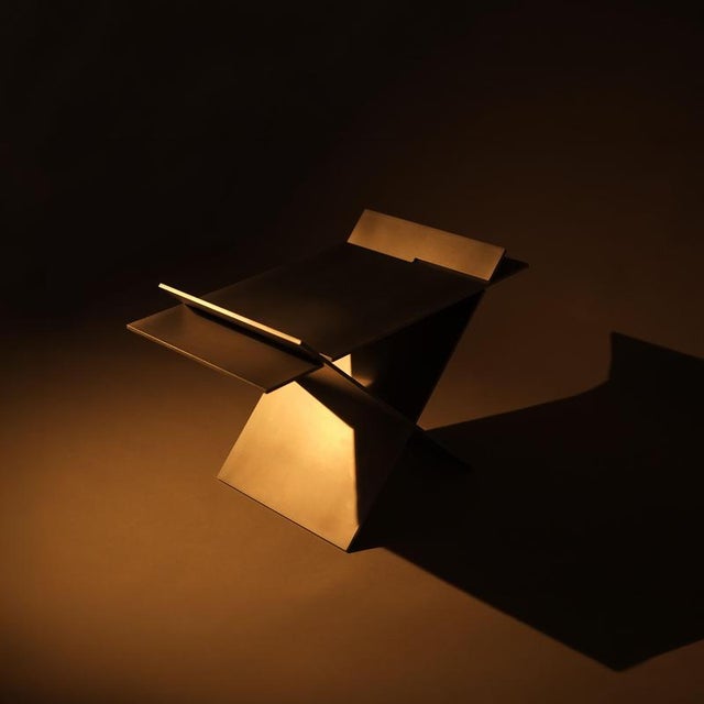 Curulis Aluminium Chair by Bureau of Entropy For Sale - Image 6 of 9