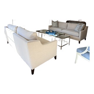 Pair of Mitchell Gold Gigi Sofas For Sale