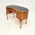 1920s Vintage Kidney-Shaped Desk in Burr Walnut with Leather Top, 1920s For Sale - Image 5 of 11