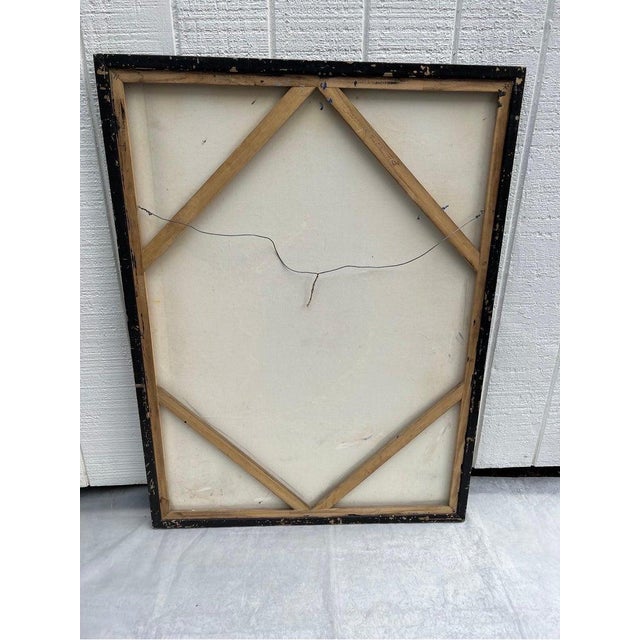 Large Colorful Green Meditative Painting by Carol Bertrand For Sale - Image 12 of 12