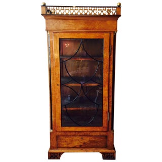 Waldorf Astoria Biedermeier Style Curio Cabinet For Sale