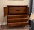 Mid-Century Modern Lane Mid-Century Modern Walnut Tall Chest With Fluted Doors For Sale - Image 3 of 4