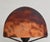 1920s 1920s French Art Deco Daum Table Lamp - Burned Orange Mottled Glass & Wrought Iron For Sale - Image 5 of 11
