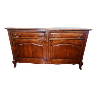 Last Chance! Guy Chaddock Melrose Collection French Provincial Hand-Distressed Maple Buffet/Sideboard-Final Sale - A Steal! For Sale