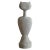 Gray Ritual Hand Carved Marble Sculpture by Tom Von Kaenel For Sale - Image 8 of 8