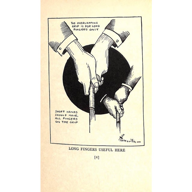 "Pictorial Golf: Practical Instruction for the Beginner, and Valuable Hints for the Star" 1928 Martin, h.b. For Sale - Image 9 of 12