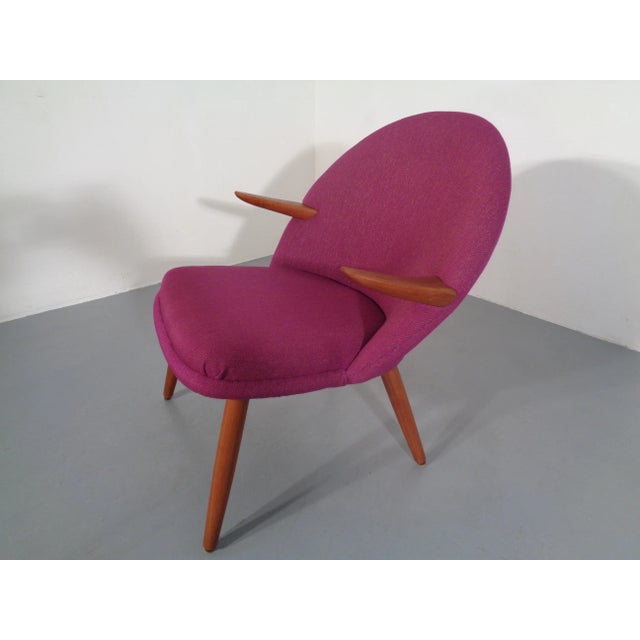 Danish Teak Armchair by Kurt Olsen for Glostrup, 1950s For Sale - Image 11 of 18