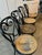 Traditional Vintage Set of 4 Bentwood Café Chairs - Model No. 4 by Sautto & Liberale Naples For Sale - Image 3 of 4