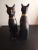 Ceramic 1970s Chalkware Black Cats - a Pair For Sale - Image 7 of 7
