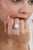 9.01ct Ethiopian Fire Opal, Multi-Sapphire and Diamond Antique 18k White Gold Ring Size 4 For Sale - Image 11 of 18