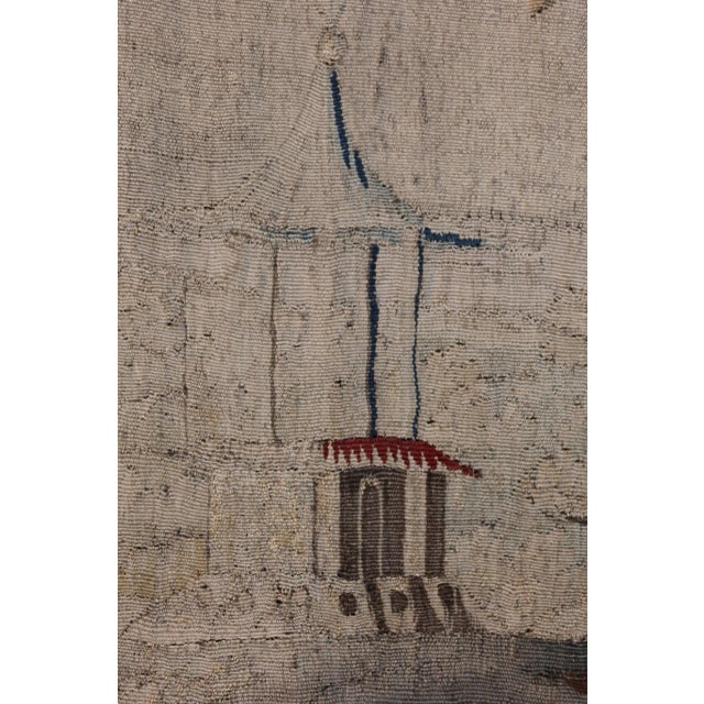 Large Aubusson Tapestry, 1700s For Sale - Image 16 of 18