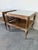 Vintage French Provincial Style Two Tier Marble Top End Tables – A Pair For Sale - Image 12 of 17