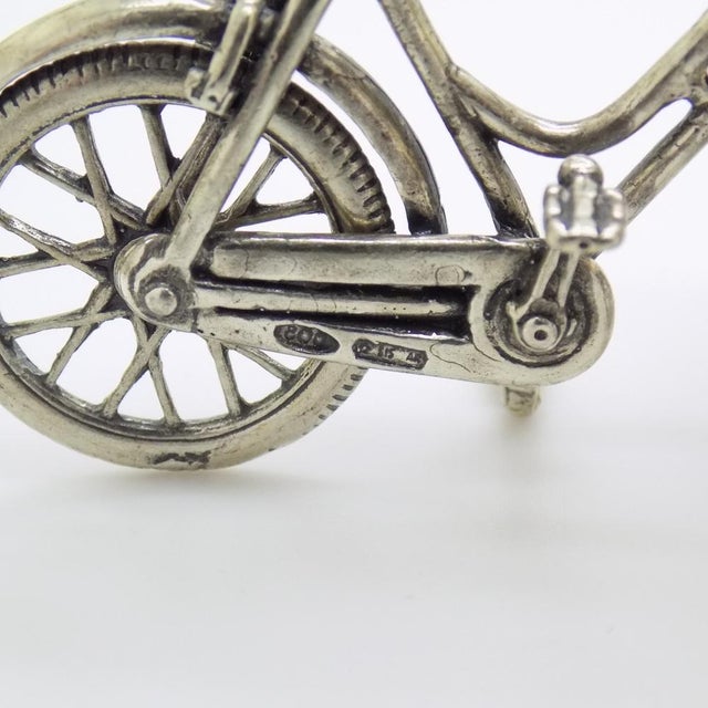 Large Vintage Italian Handmade Silver Ice Cream, 1970s For Sale - Image 10 of 15