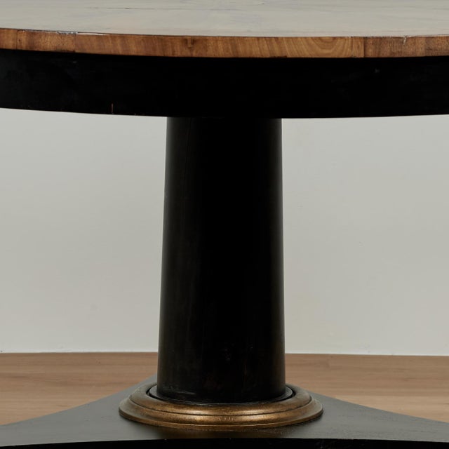 1910s Antique Italian Regency Style Center Table For Sale - Image 5 of 15
