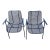 1950s Woodard Sculptura Arm Chairs, Attributed - A Pair For Sale