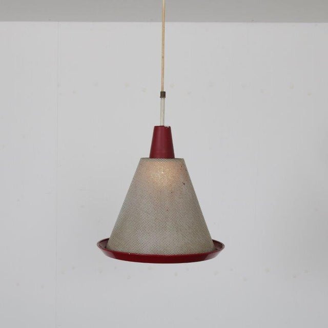 Perfolux Hanging Lamp by Hiemstra Evolux, 1950s For Sale - Image 3 of 13