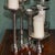Nickel and Glass 5-Light Hurricane Candleholder Centrepiece from Colmore For Sale - Image 9 of 18