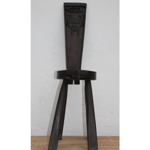 Spinning Stools in Oak, Set of 2 For Sale - Image 4 of 18