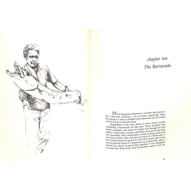 "Line Down! (The Special World of Big-Game Fishing)" 1973 Samson, Jack (Inscribed) For Sale - Image 4 of 12