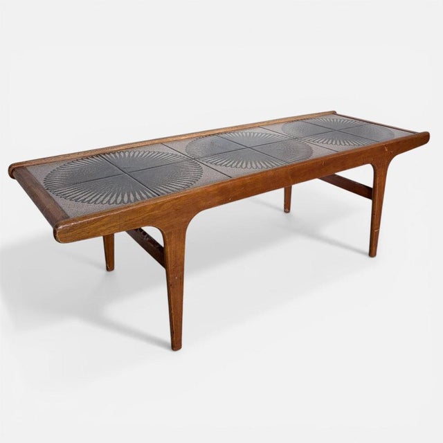 Mid-Century Space Age Teak & Tile Coffee Table from G Plan, 1960s For Sale - Image 10 of 10