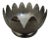 Silver Plated Bowl 12 Lotus Petals Silver Metal Bowl For Sale
