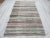 Striped vintage rag rug from Afyon region of Turkey.Approximately 35-45 years old.In very good condition.