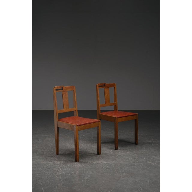 Wood Art Deco Side Chair, 1930s For Sale - Image 7 of 18