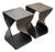 Bernhardt Interiors Vika Side Tables, Pair For Sale