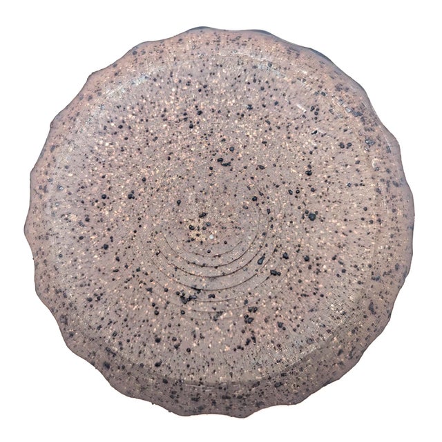 Vintage Glazed Stoneware Bud Vase For Sale - Image 11 of 11