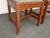 Pair of Vintage L. & J. G. Stickley Mission Cherry Wood Side Chairs For Sale - Image 11 of 12