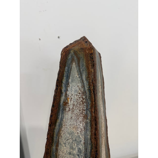 Note: We have 3 pairs available - each are slightly different, but same size as noted. This striking pair of tole metal...