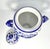 Blue 2010s Chinoiserie Chinese Blue & White Large Ceramic Hand Painted Ginger Jar For Sale - Image 8 of 9