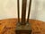 Dutch Amsterdam School Arts and Crafts 1910 Pair of Brass Candleholders For Sale In New York - Image 6 of 15