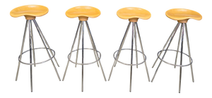 Jamaica Swivel Bar Stools by Pepe Cortès for BD Barcelona, 1990s, Set of 4