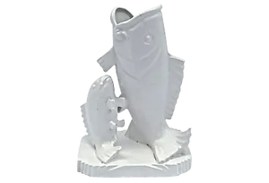 Art Deco St. Clement Fish Vase