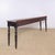 Late 19th Century Antique 92" Mahogany Serving Console Table With Ebonized Turned Legs, Circa 1880 For Sale - Image 5 of 5