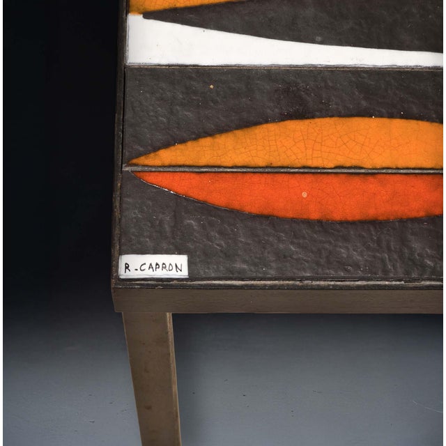 Bass Shuttle Table by Roger Capron, Vallauris, 1960s For Sale - Image 6 of 9