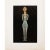 Celadon Silver Statuette of Nude Goddess, Original 1940s Gold-Foiled Swiss Photogravure For Sale - Image 8 of 10