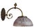 Late 19th Century Rare Late 1800’s Antique Electrified Original Gas Wall Sconce With Leaf and Vines For Sale - Image 5 of 7