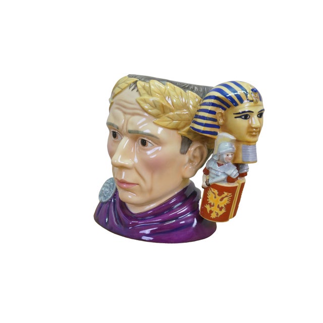 Realism Royal Doulton Julius Caesar Great Military Leader Toby Character Jug For Sale - Image 3 of 12