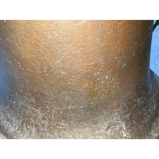 Large Antique Bronze Bell, College, Ship or Servants Bell, 1880 For Sale - Image 11 of 12