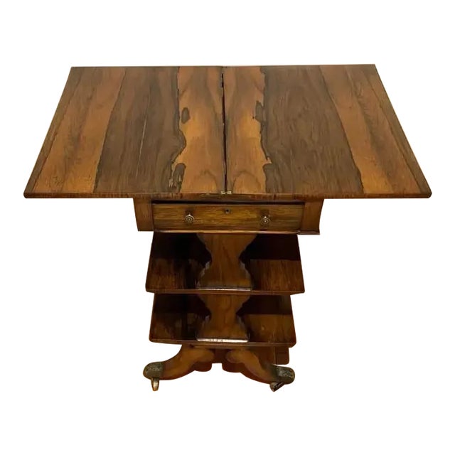 19th C Rosewood Table For Sale