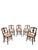 Antique French Provincial Oak Dining Armchairs with Cane Seats - Set of 5 Charming set of five antique French Provincial...