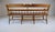 American Half Spindle Back Mid 19th C. Pine, Poplar Bench For Sale - Image 9 of 18