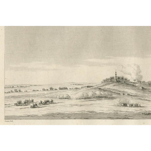 Dominique Baron Vivant Denon, Battle of Samannoud, 1802, Engraving on Paper For Sale - Image 4 of 10