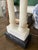 Vintage Marble and Alabaster Column Lamp For Sale - Image 9 of 10