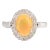 Modern Opal Ring Size 7 For Sale