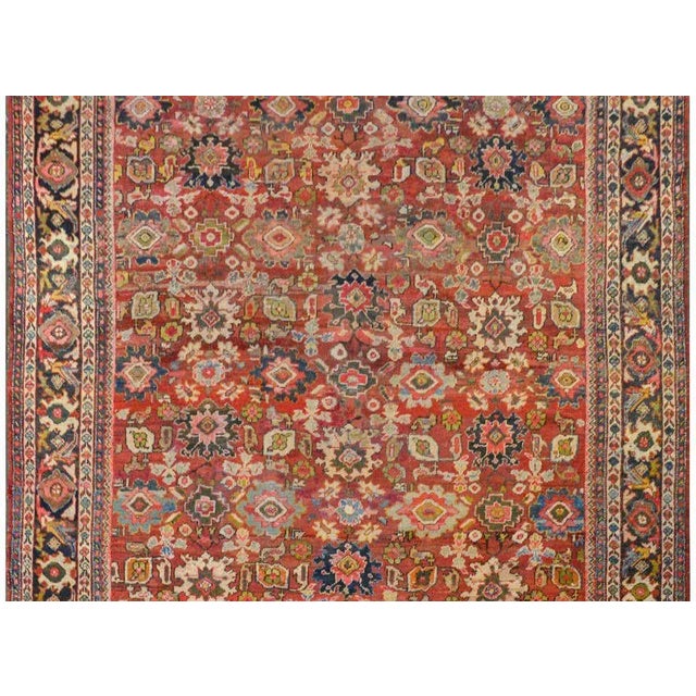 Tribal Early 20th Century Mahal Rug For Sale - Image 3 of 10