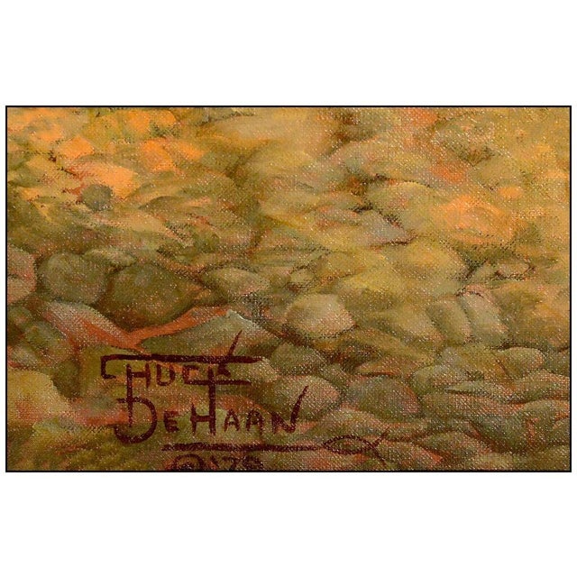 Figurative 1970s Who Spooked the Horse, Chuck De Haan For Sale - Image 3 of 4